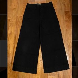 Madewell Wide Leg Crop Emmett Pants